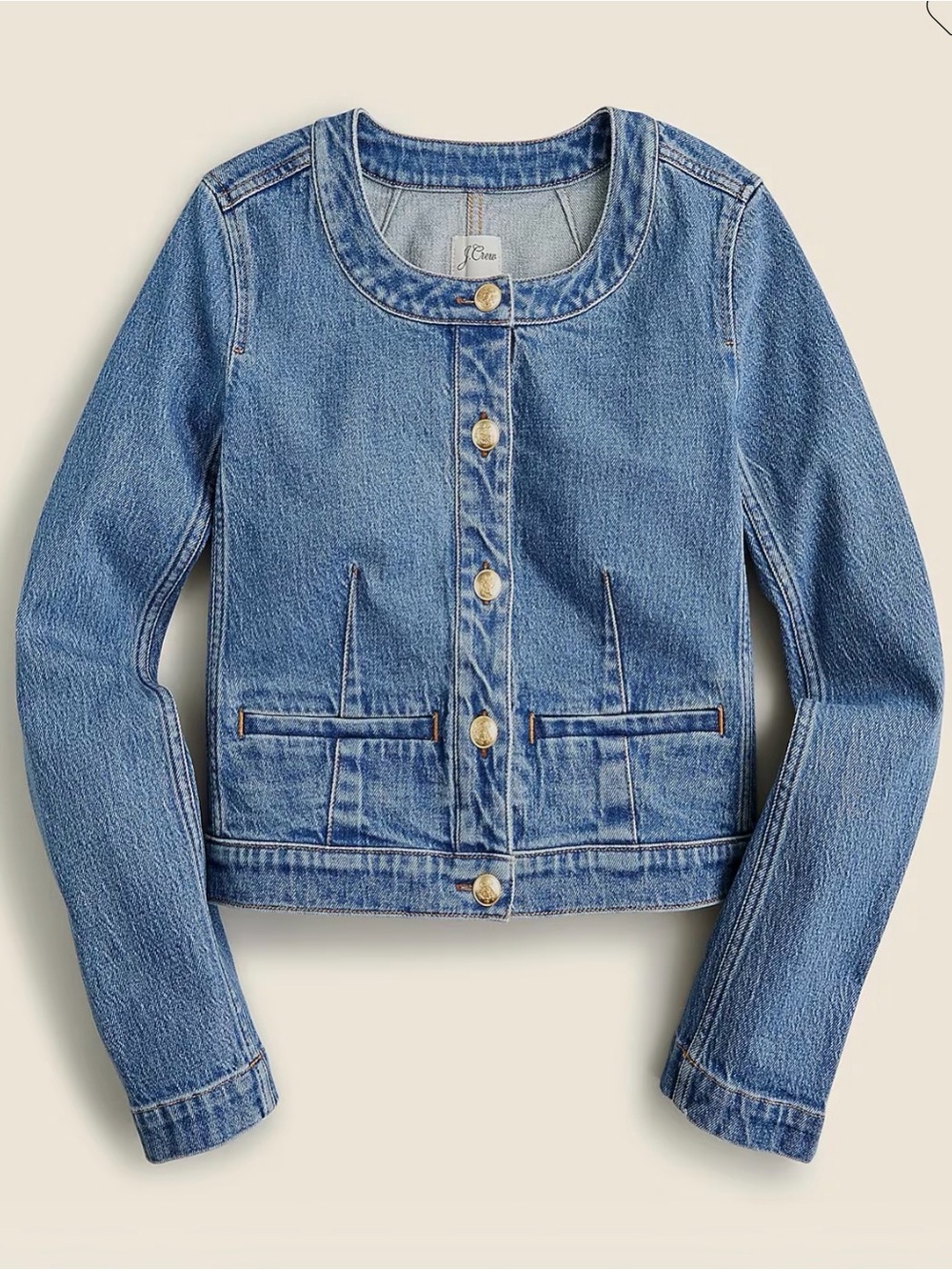 J. Crew Louisa lady jacket in denim